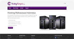 Desktop Screenshot of hostingkampus.com