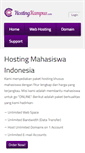 Mobile Screenshot of hostingkampus.com